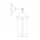 Berkeley Long Body Wall Mount Seven Inch